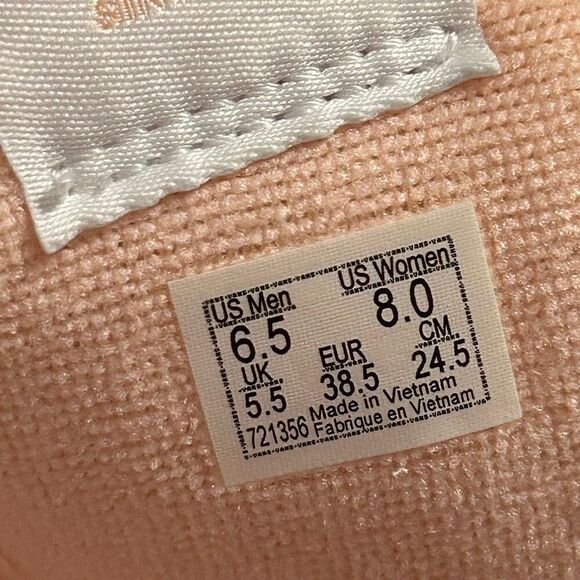 VANS sk8-hi top tapered suede platform lace up shoes sneakers women’s 8 new - Picture 3 of 7